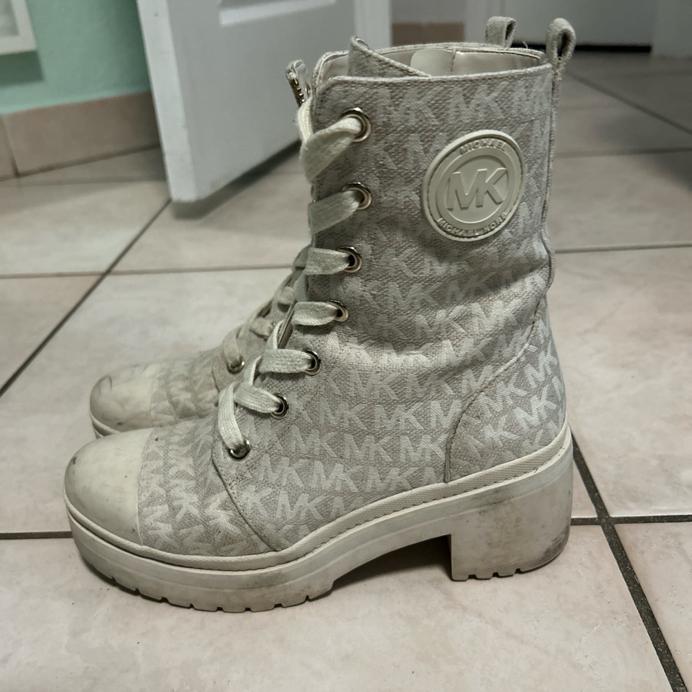 Michael Kors Corey Bootie Canvas